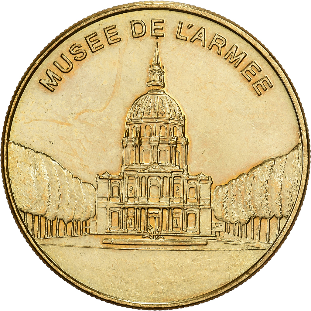 France, Medal, Paris - Musée de l'Armée, Copper-nickel Aluminium, 