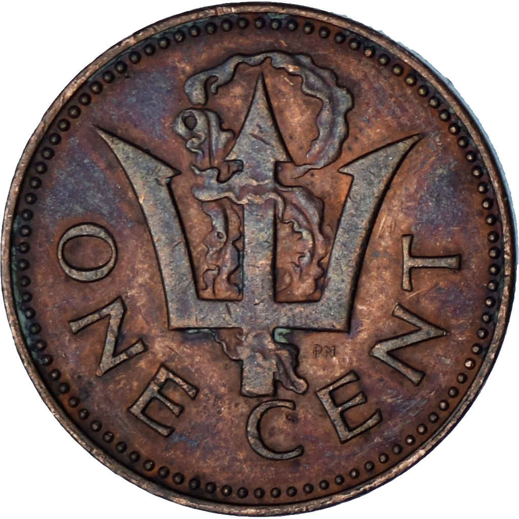 Barbados, Cent, 1980