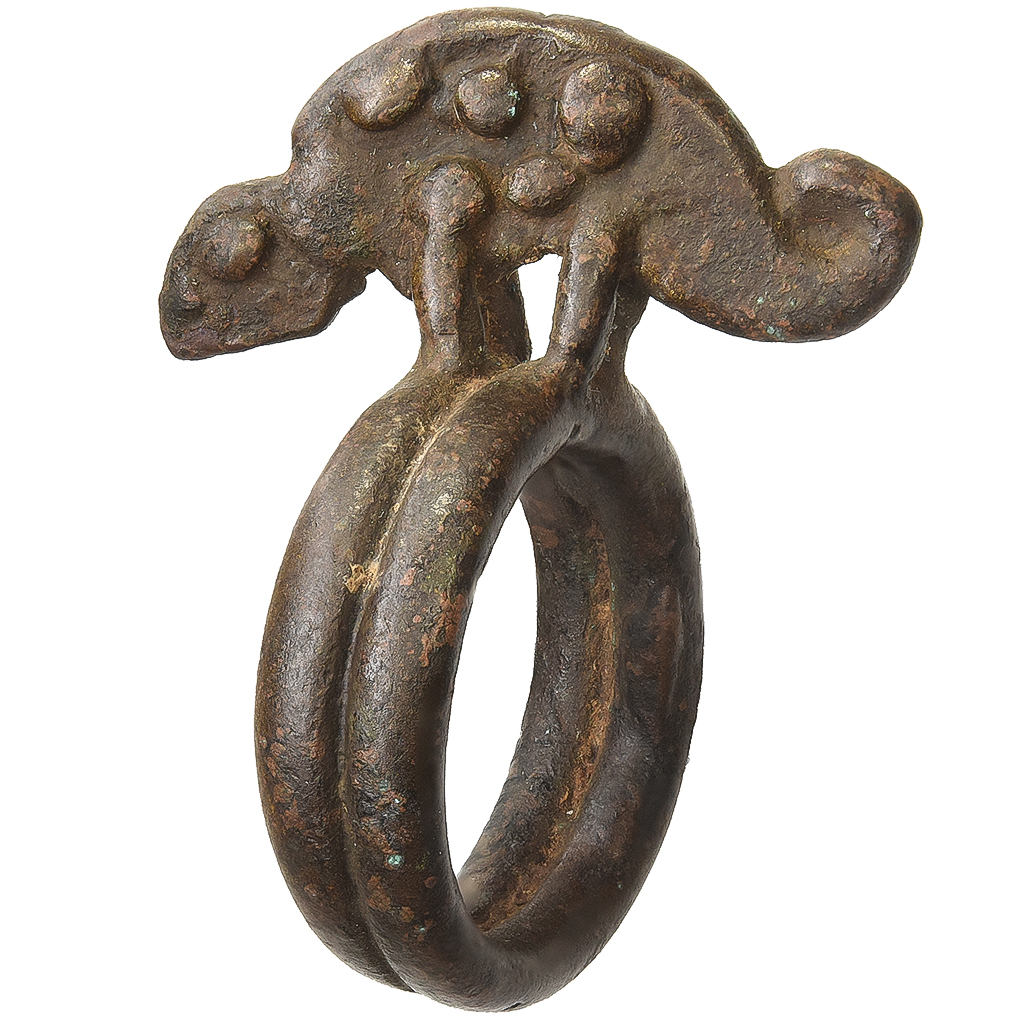 Ivory Coast, Ring coin, 18th-19th Centuries, Bronze, 