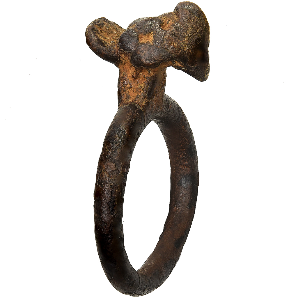 Ivory Coast, Ring coin, 18th-19th Centuries, Bronze, 