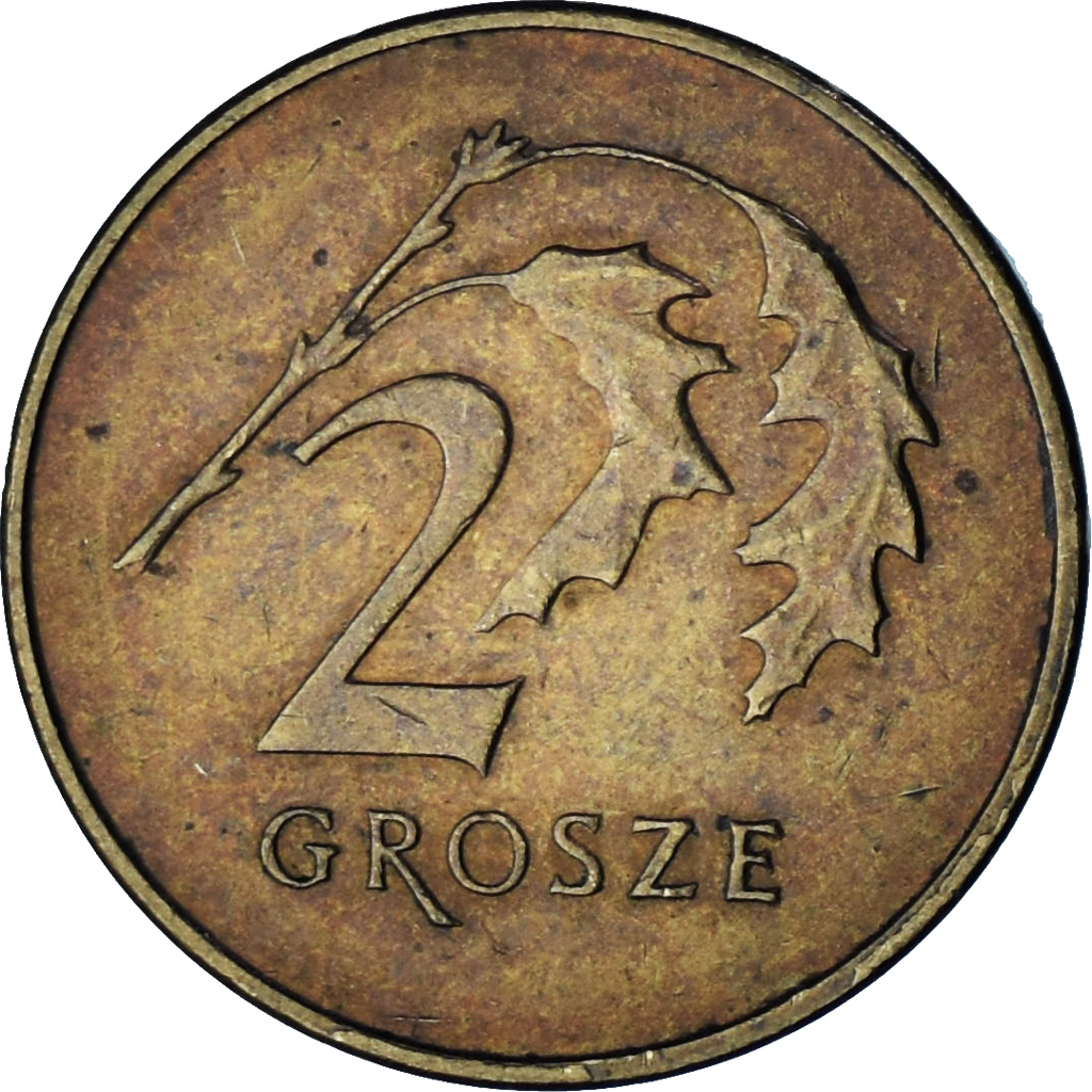 Poland, 2 Grosze, 2011