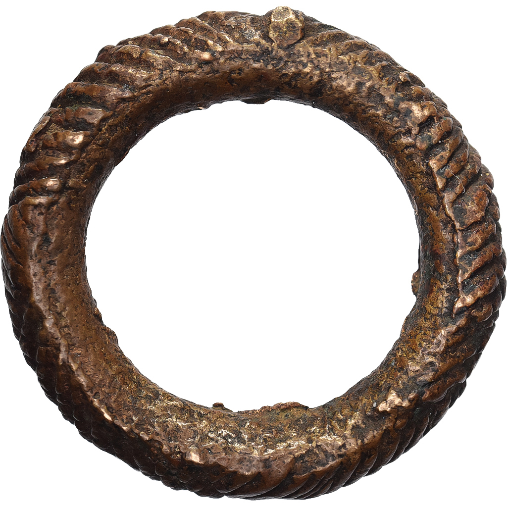 Nigeria?, Ring Money, 19th Century, Brass, 