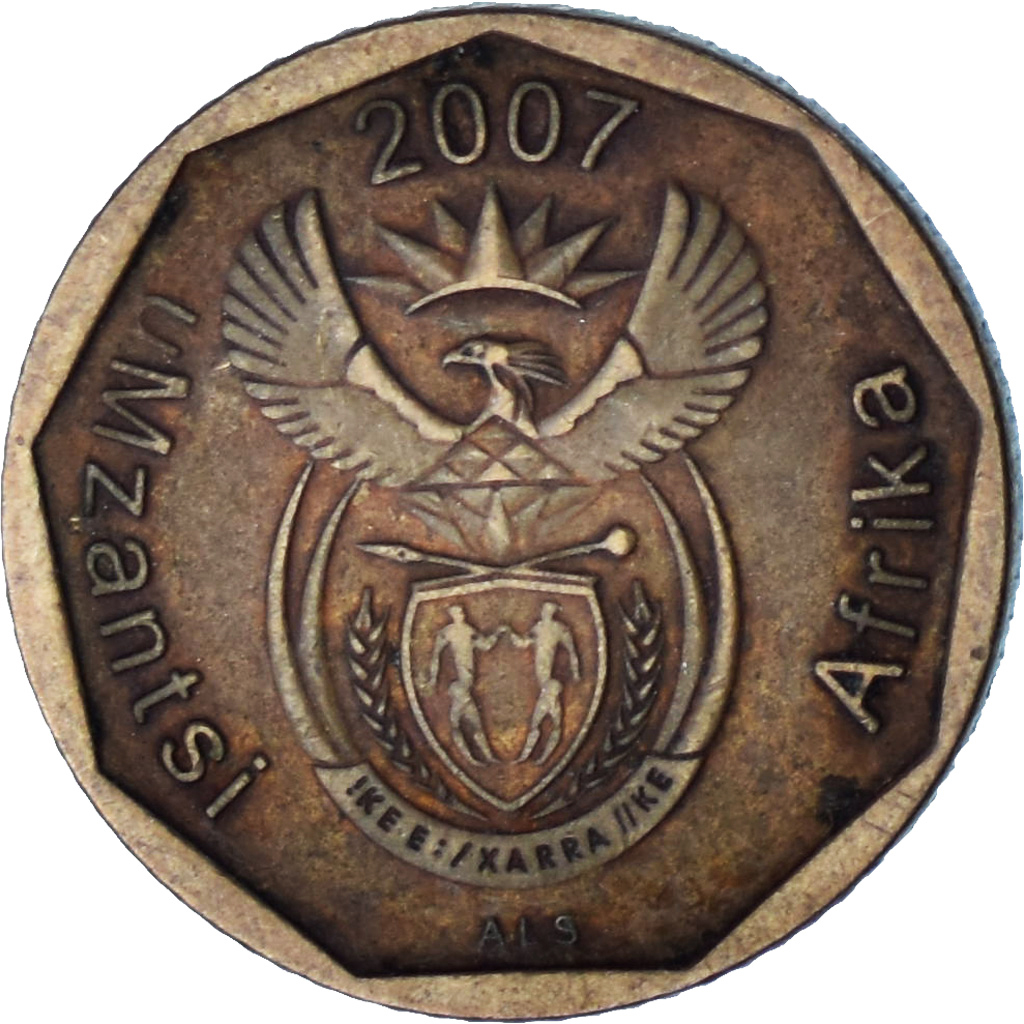 South Africa, 10 Cents, 2007