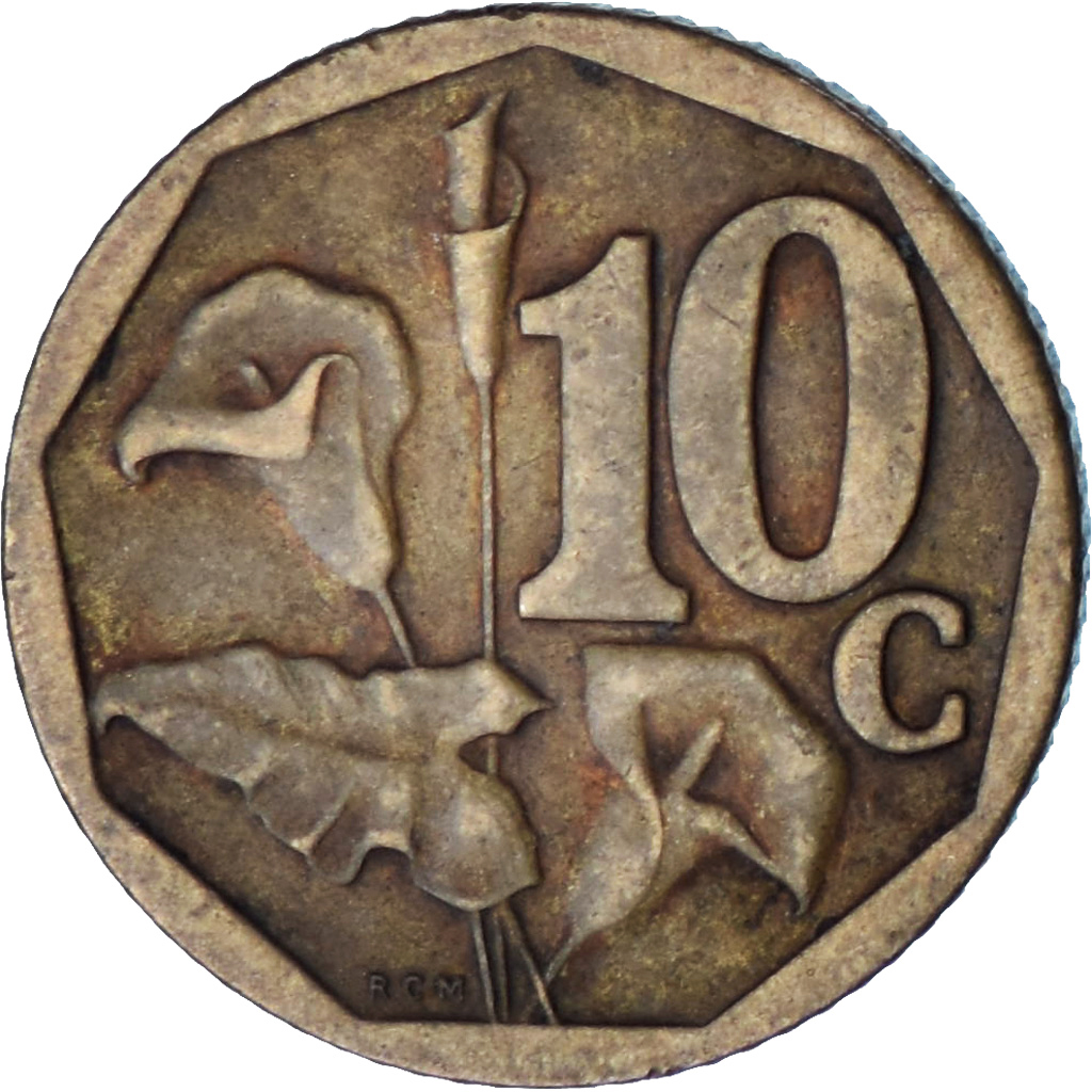 South Africa, 10 Cents, 2007