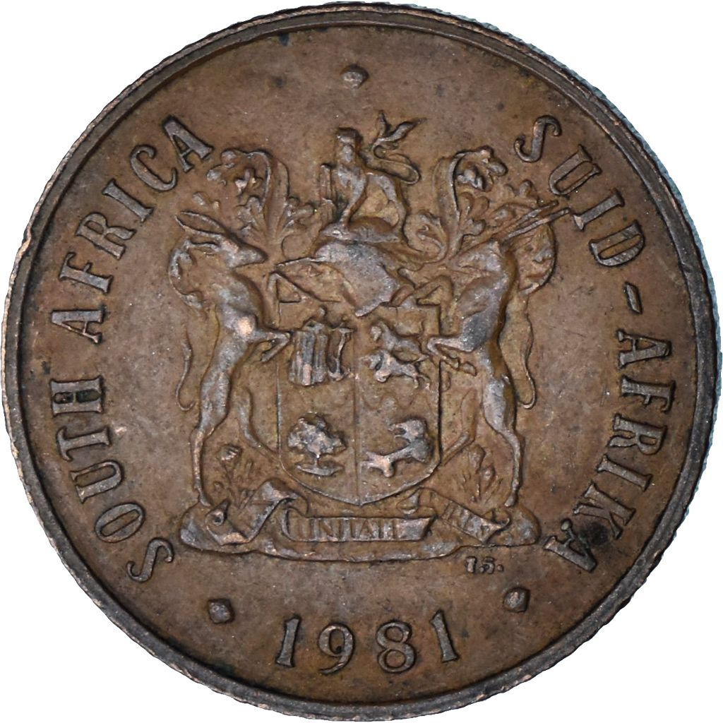 1381151] South Africa, 2 Cents, 1981 | eBay