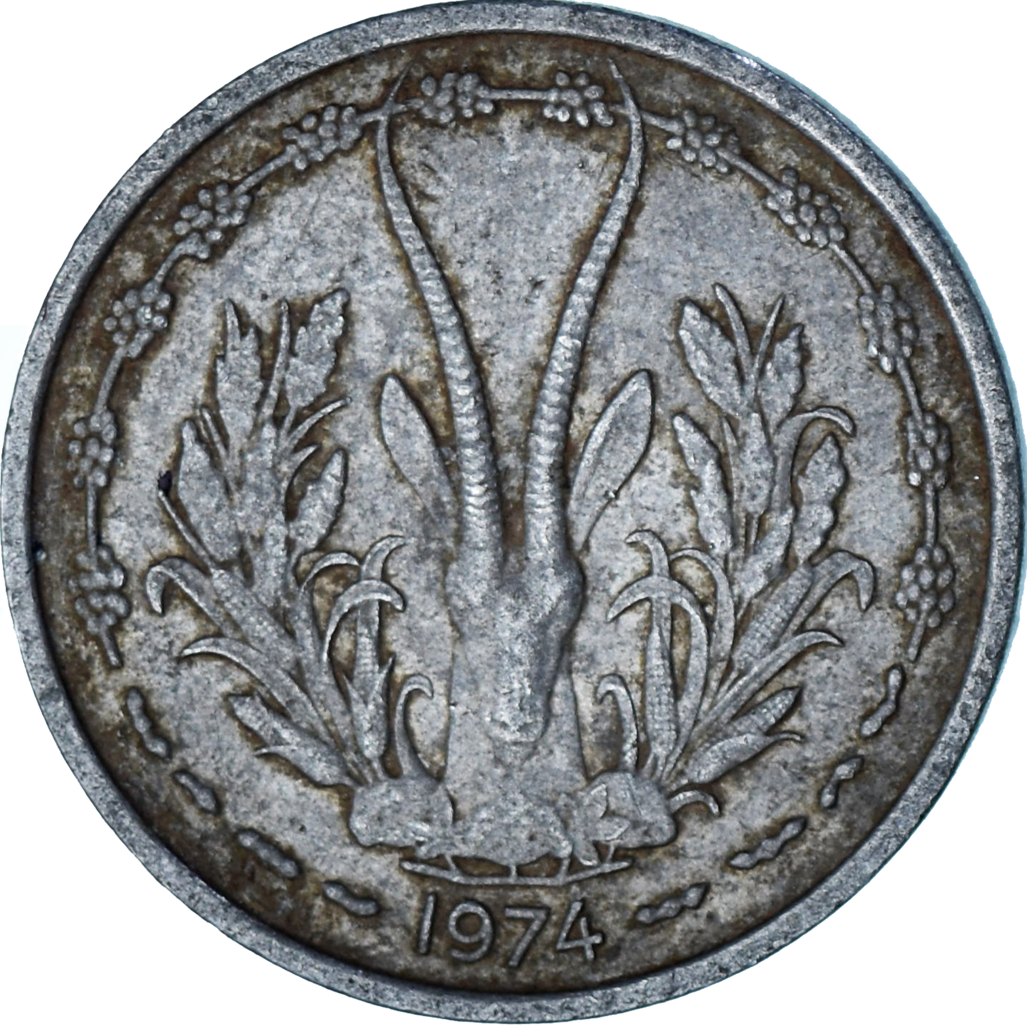 West African States, Franc, 1974