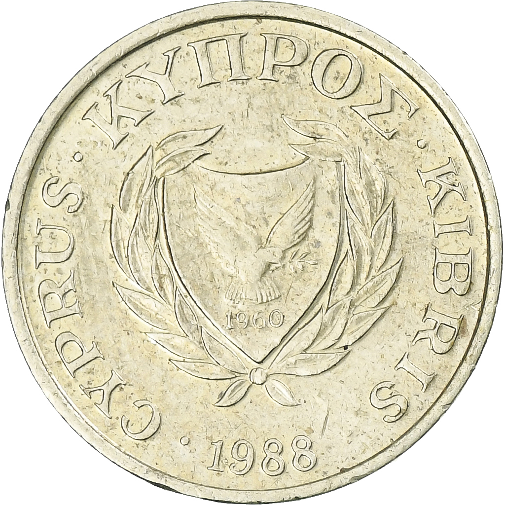 Cyprus, Cent, 1988