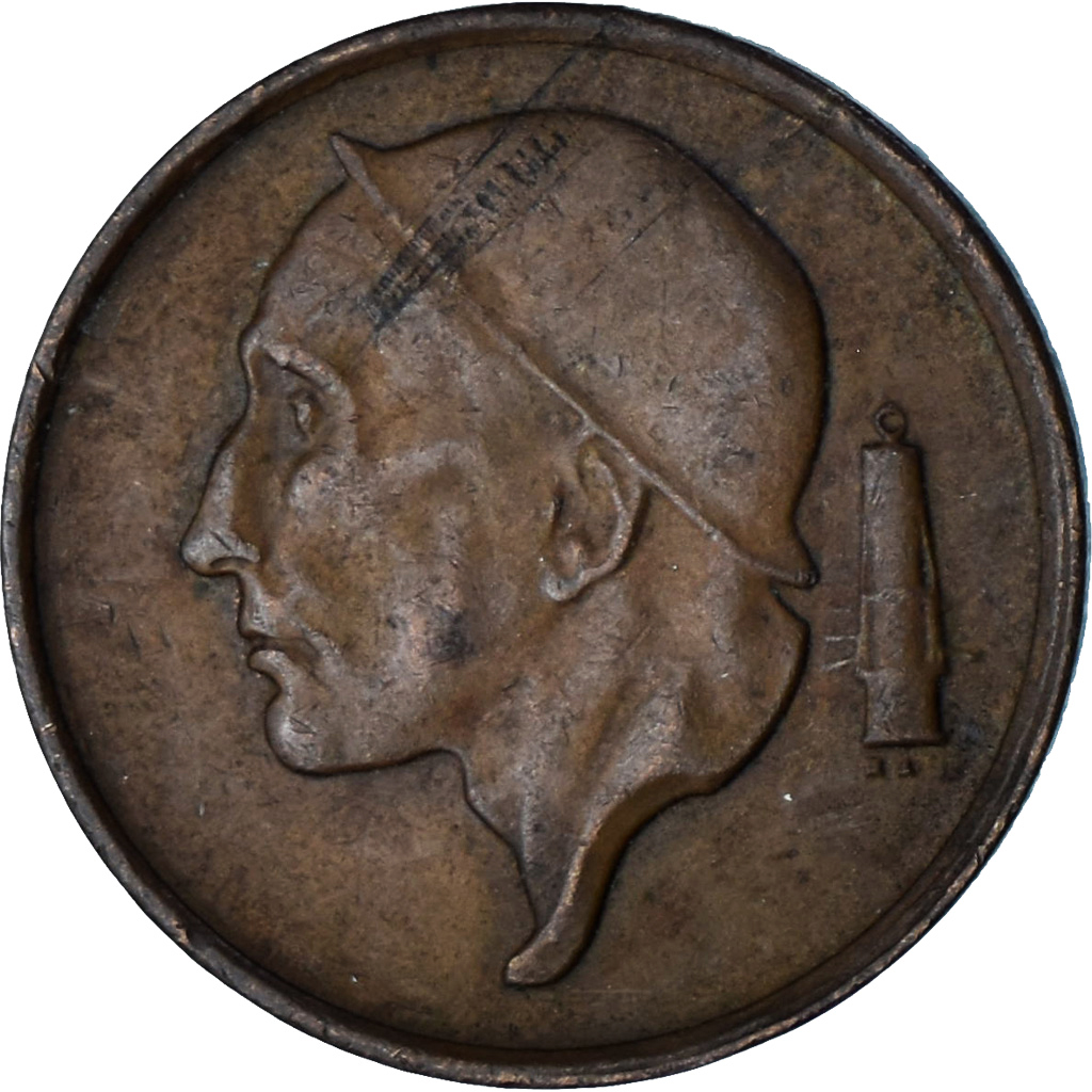 Belgium, 50 Centimes, 1973