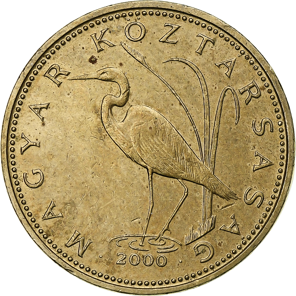 Hungary, 5 Forint, 2000