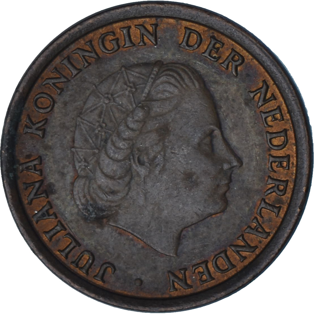 Netherlands, Cent, 1972