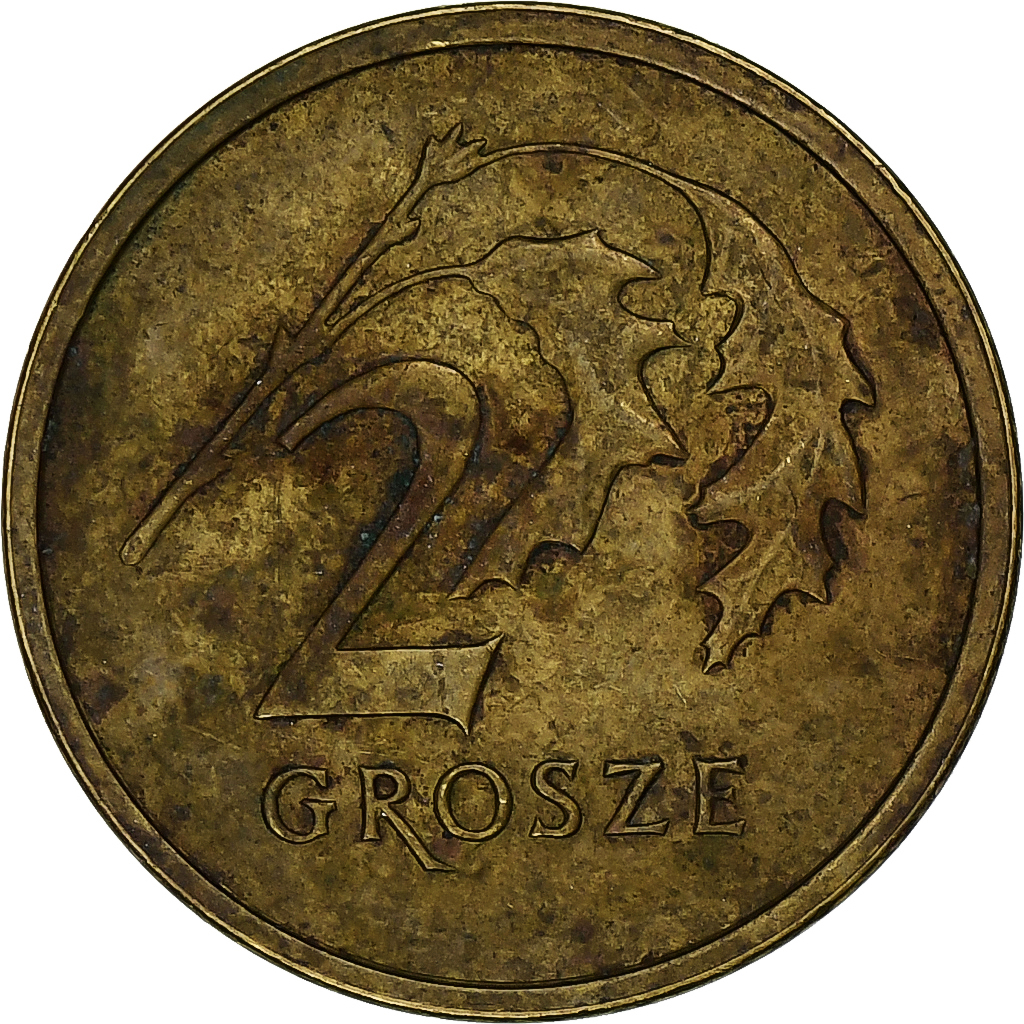 Poland, 2 Grosze, 2017