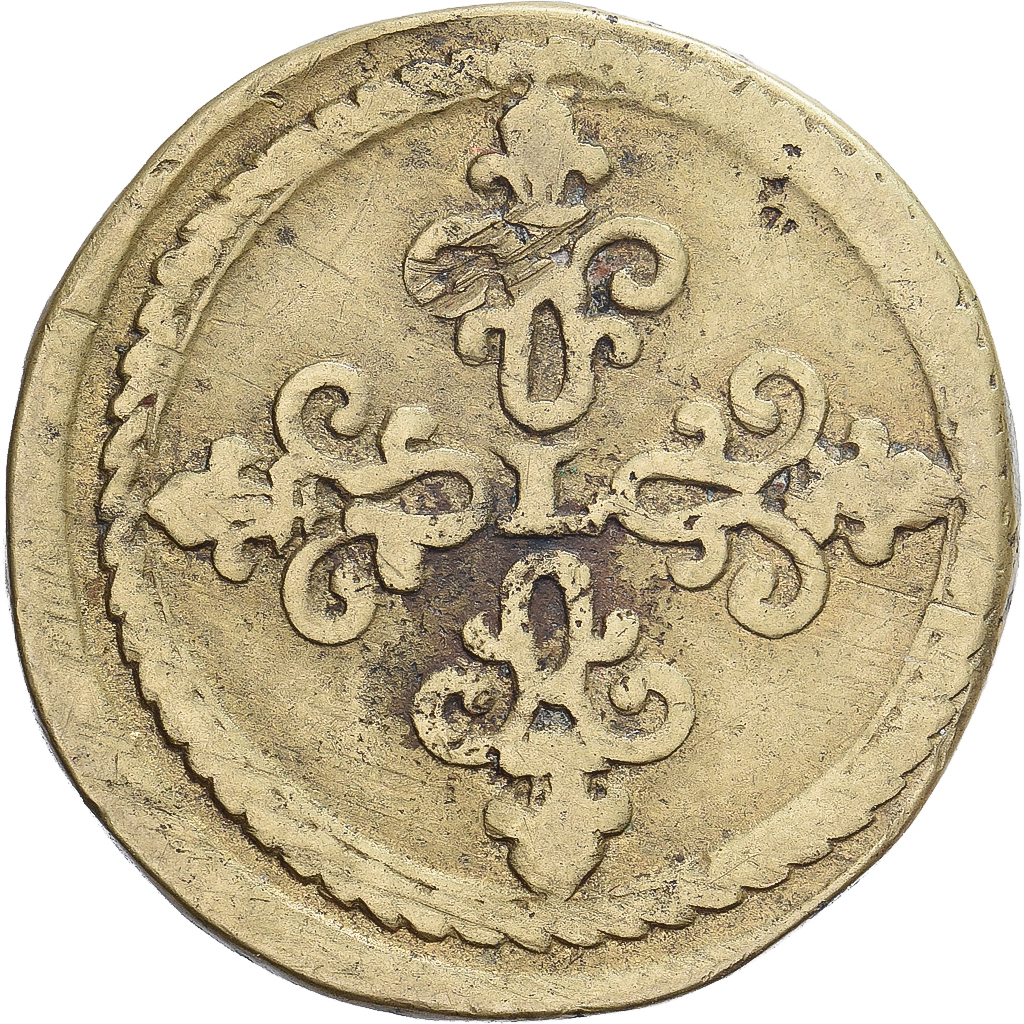 France, Louis XIII, Poids Monétaire, Brass, VF