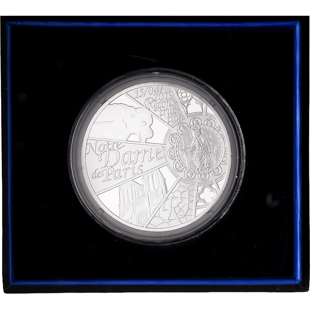 Frankreich, 10 Euro, Notre-Dame de Paris, PP, 2019, MDP, Silber, STGL