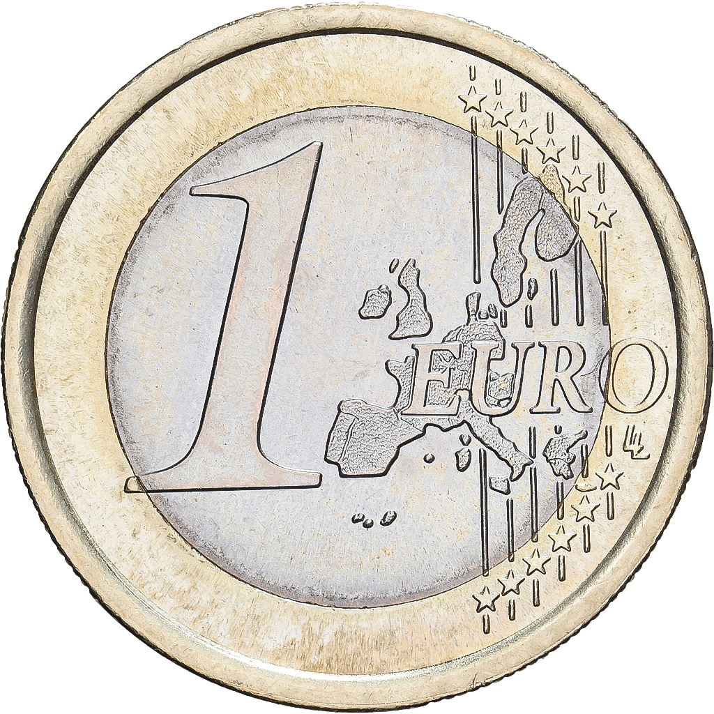 Vatikanstadt, John Paul II, 1 Euro, 2004, Rome, Bi-Metallic, UNZ, KM:387