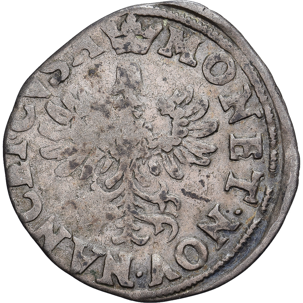 Duchy of Lorraine, Charles III, 1 Groschen, 1582-1608, Nancy, Billon, EF(40-45)