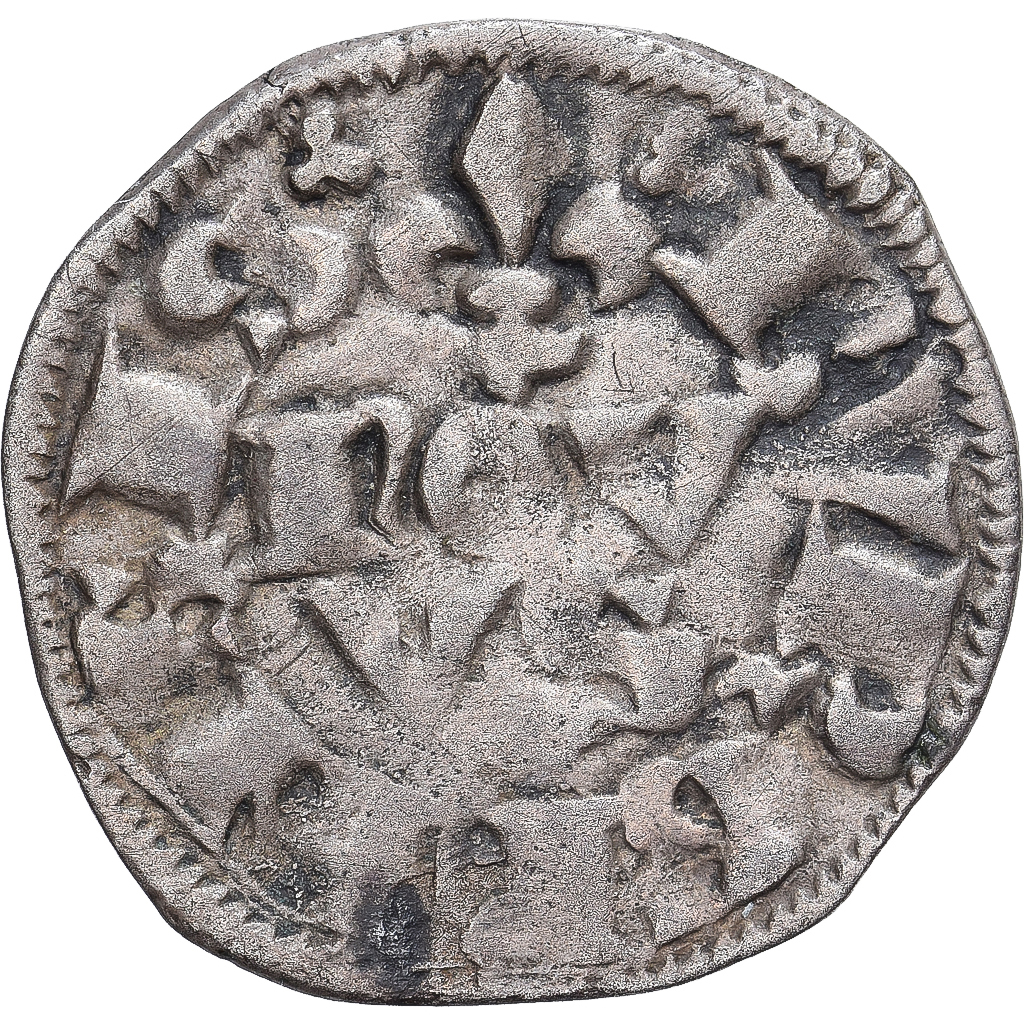 France, Philippe IV le Bel, Obole bourgeoise, 1311, Billon, VF