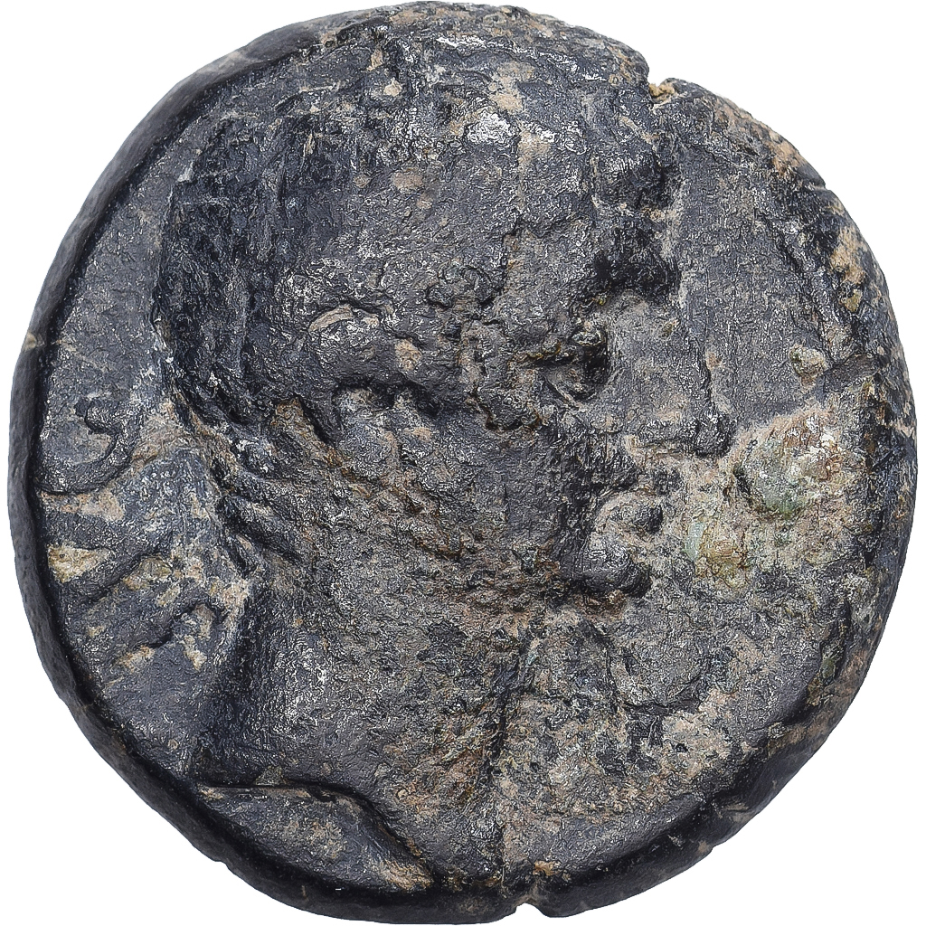 Troas, Auguste, Æ Unit, 27 BC-AD 14, Alexandria, Bronze, S+, RPC:I-1656