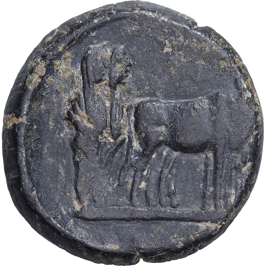 Troas, Auguste, Æ Unit, 27 BC-AD 14, Alexandria, Bronze, S+, RPC:I-1656