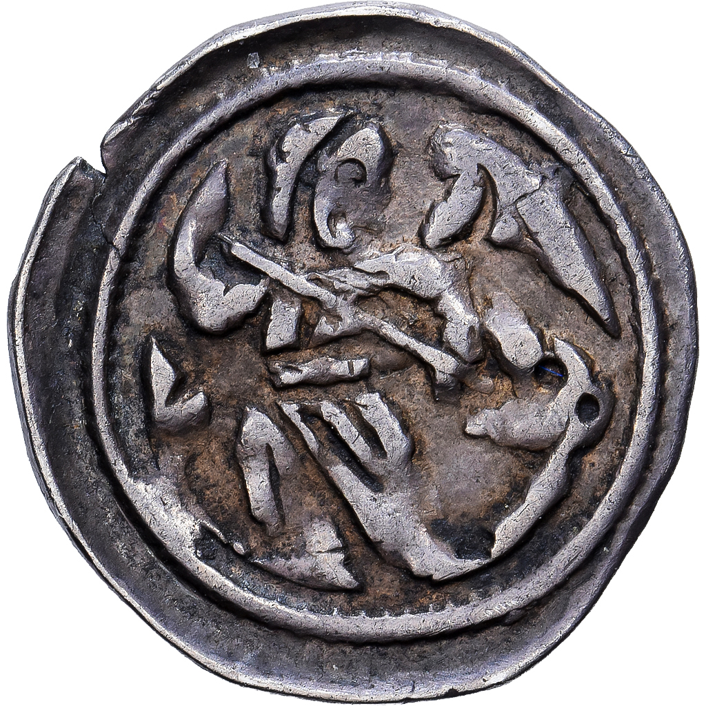 Hungary, Bela IV, Obol, 1235-1270, Silver, AU(50-53)