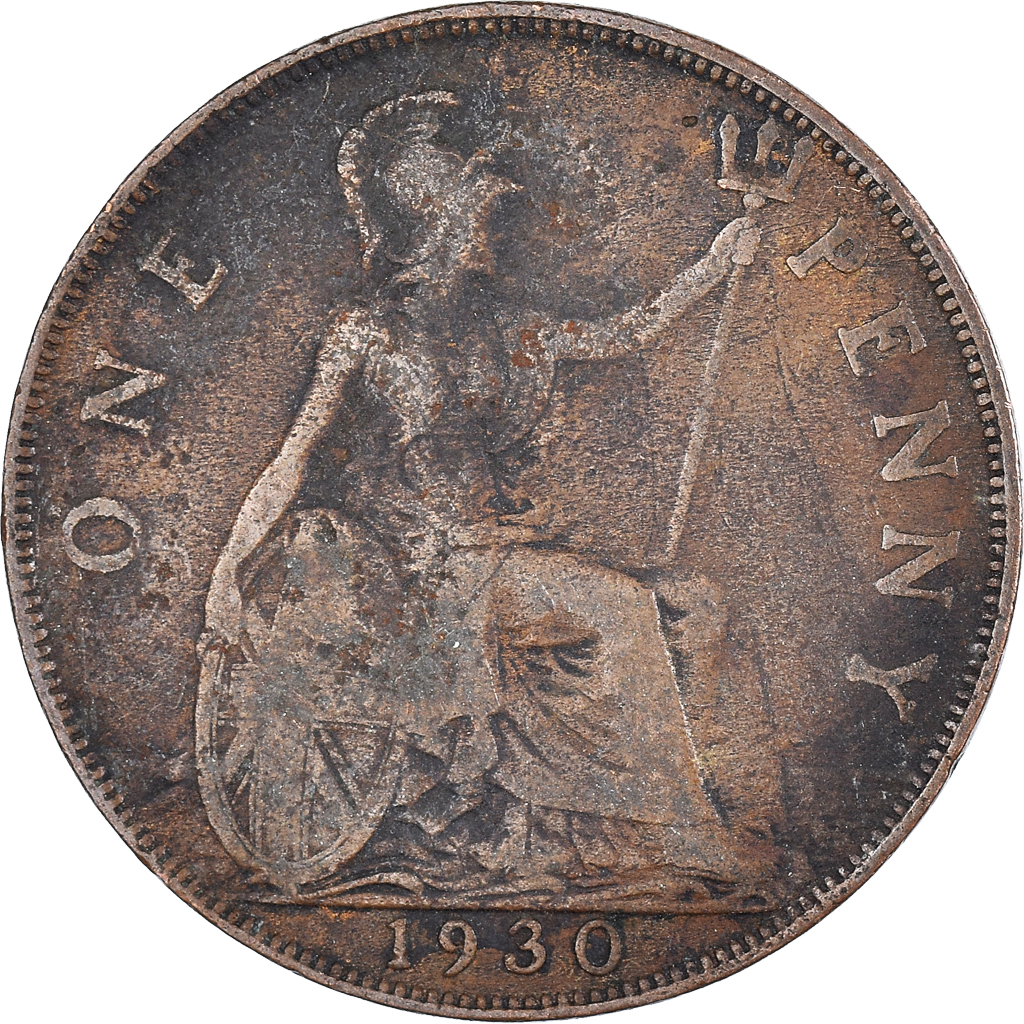 Coin, Great Britain, Penny, 1930