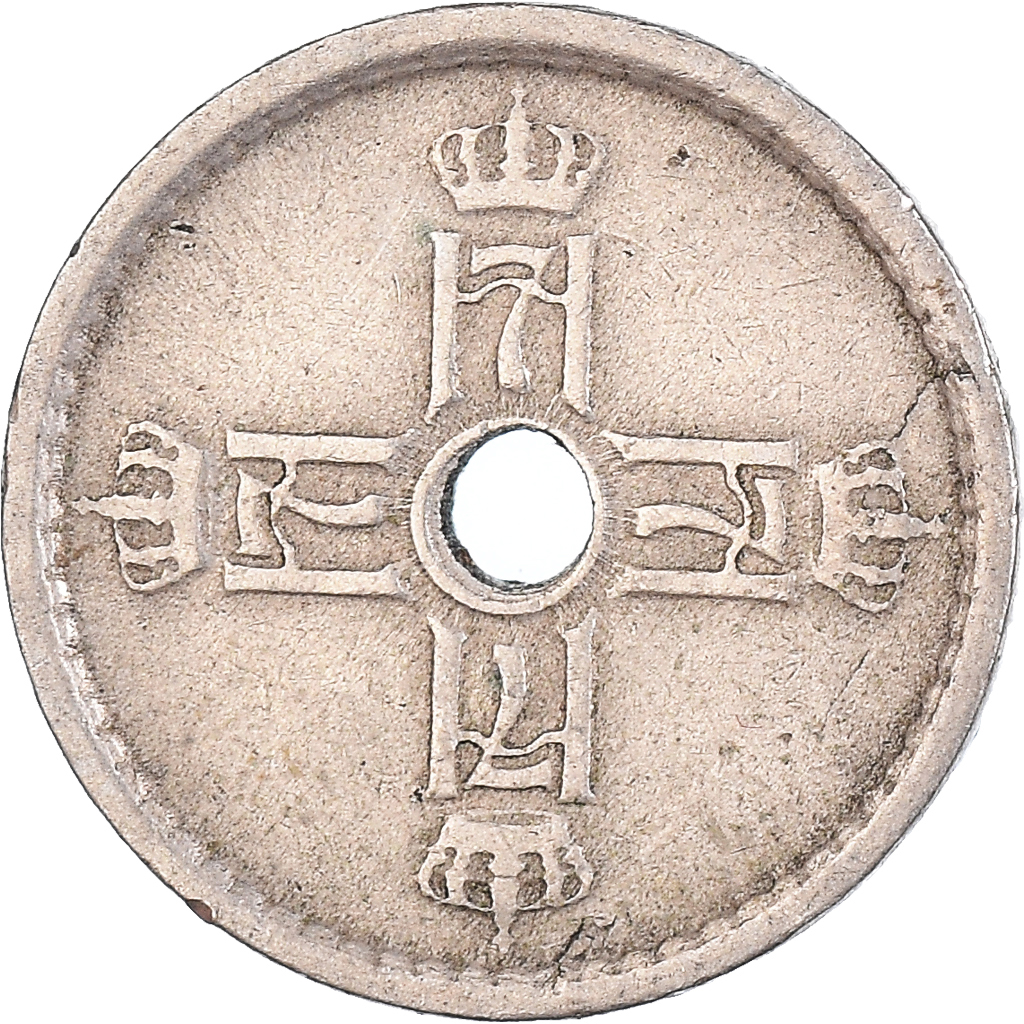 Moneda, Noruega, 25 Öre, 1924