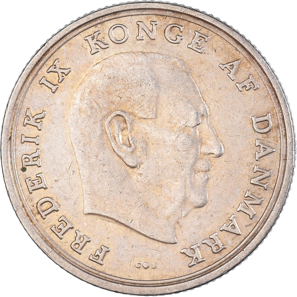 Moneda, Dinamarca, Krone, 1968