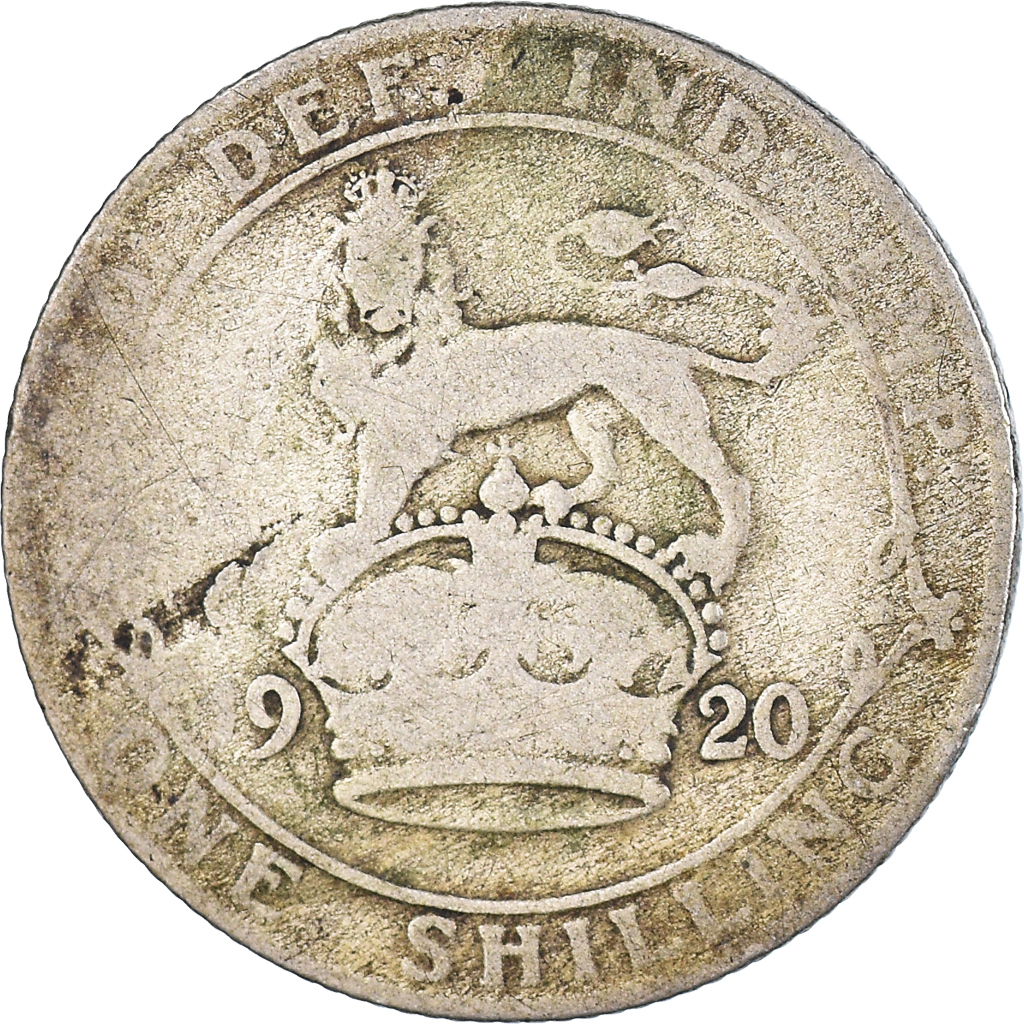 Moneda, Gran Bretaña, Shilling, 1920
