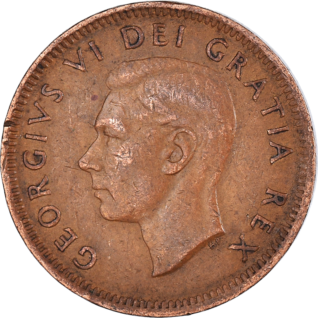 Moneda, Canadá, Cent, 1950