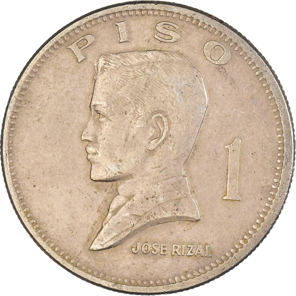 Coin, Philippines, Piso, 1974 Asian and Middle Eastern Coins