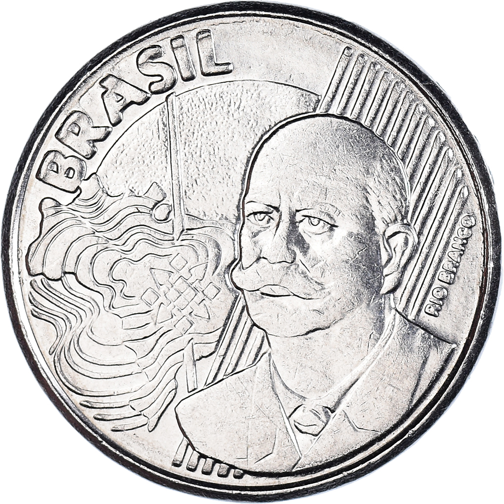 Moneda, Brasil, 50 Centavos, 2003