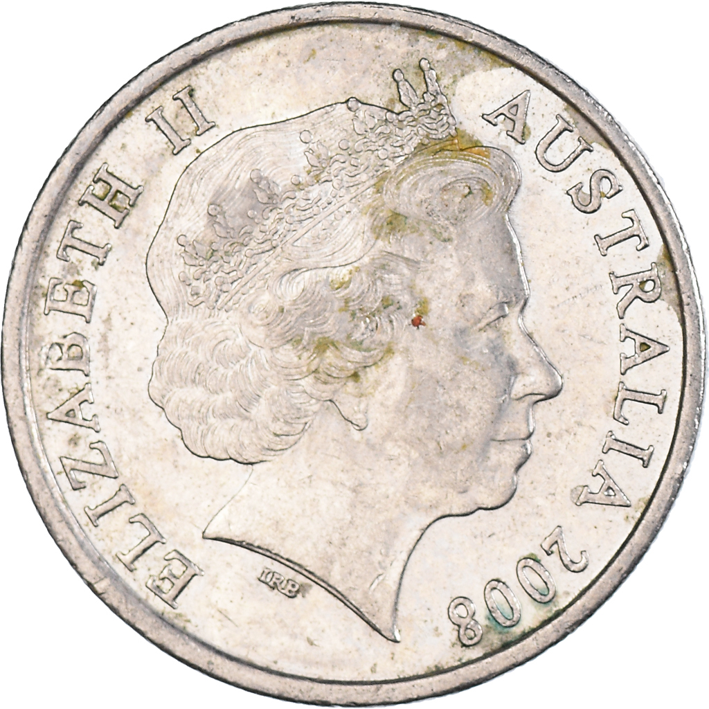 Moneda, Australia, 10 Cents, 2008
