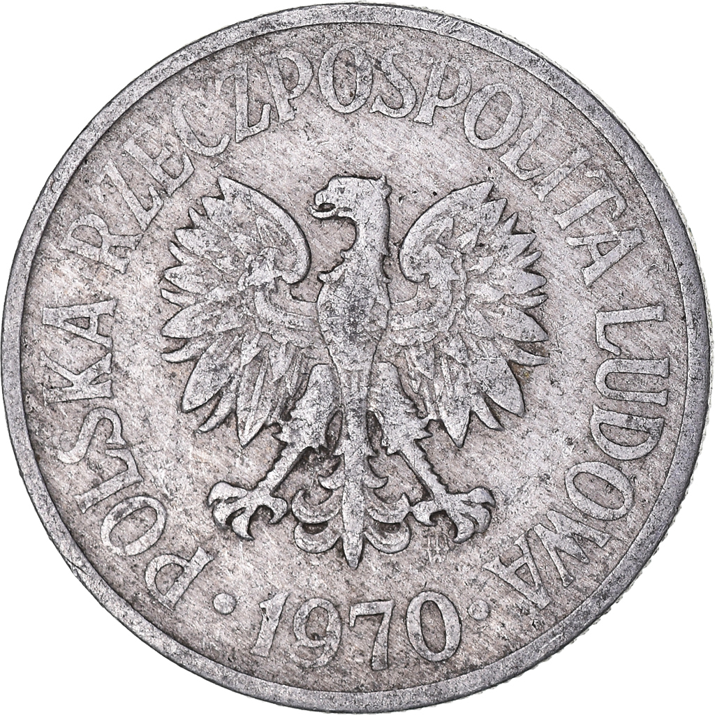 Coin, Poland, 50 Groszy, 1970