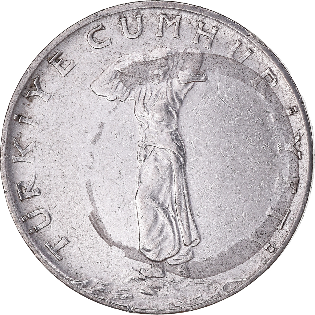 Moneda, Turquía, 25 Kurus, 1973