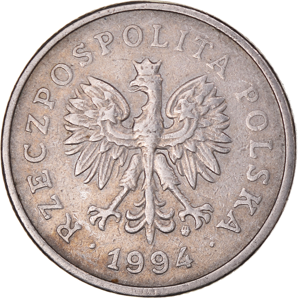 Moneda, Polonia, Zloty, 1994