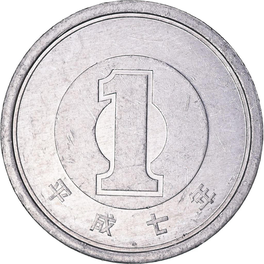 Coin, Japan, Yen, 1995