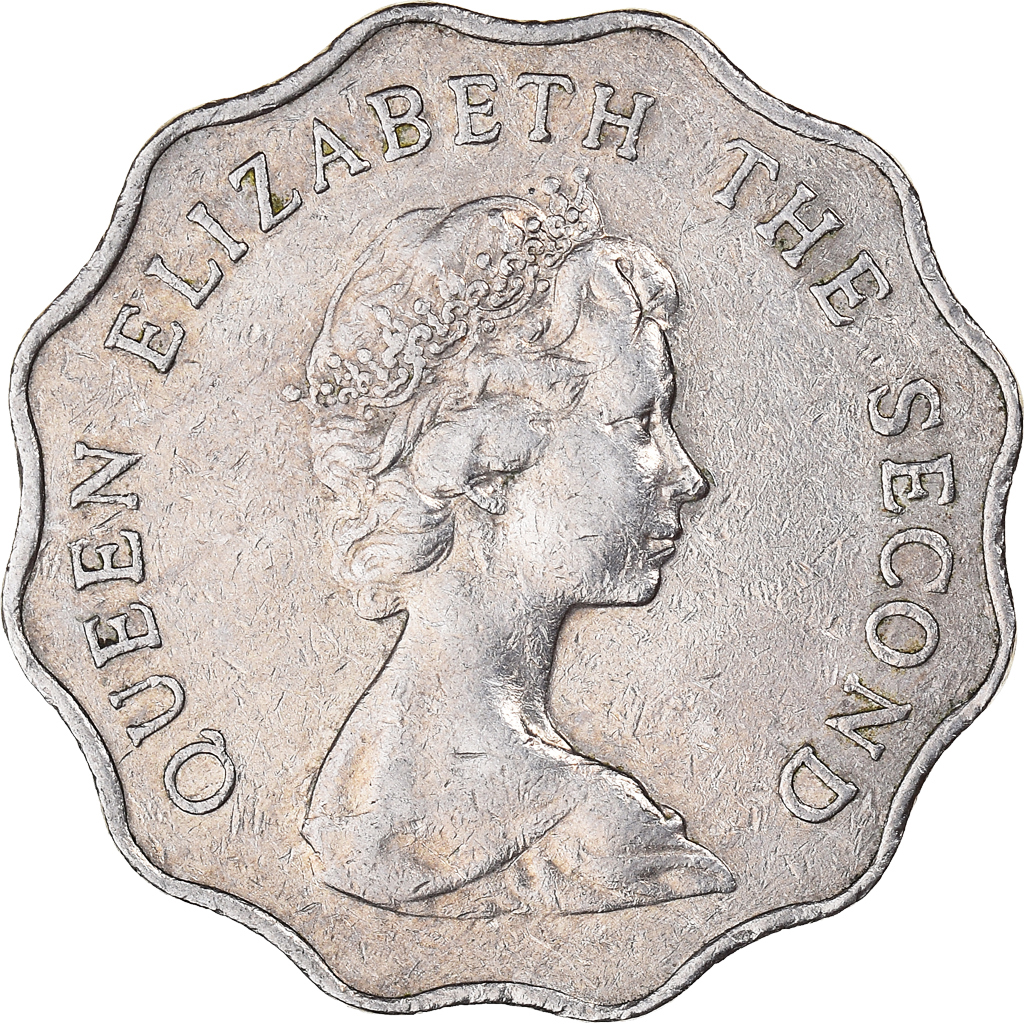Moneda, Hong Kong, 2 Dollars, 1984