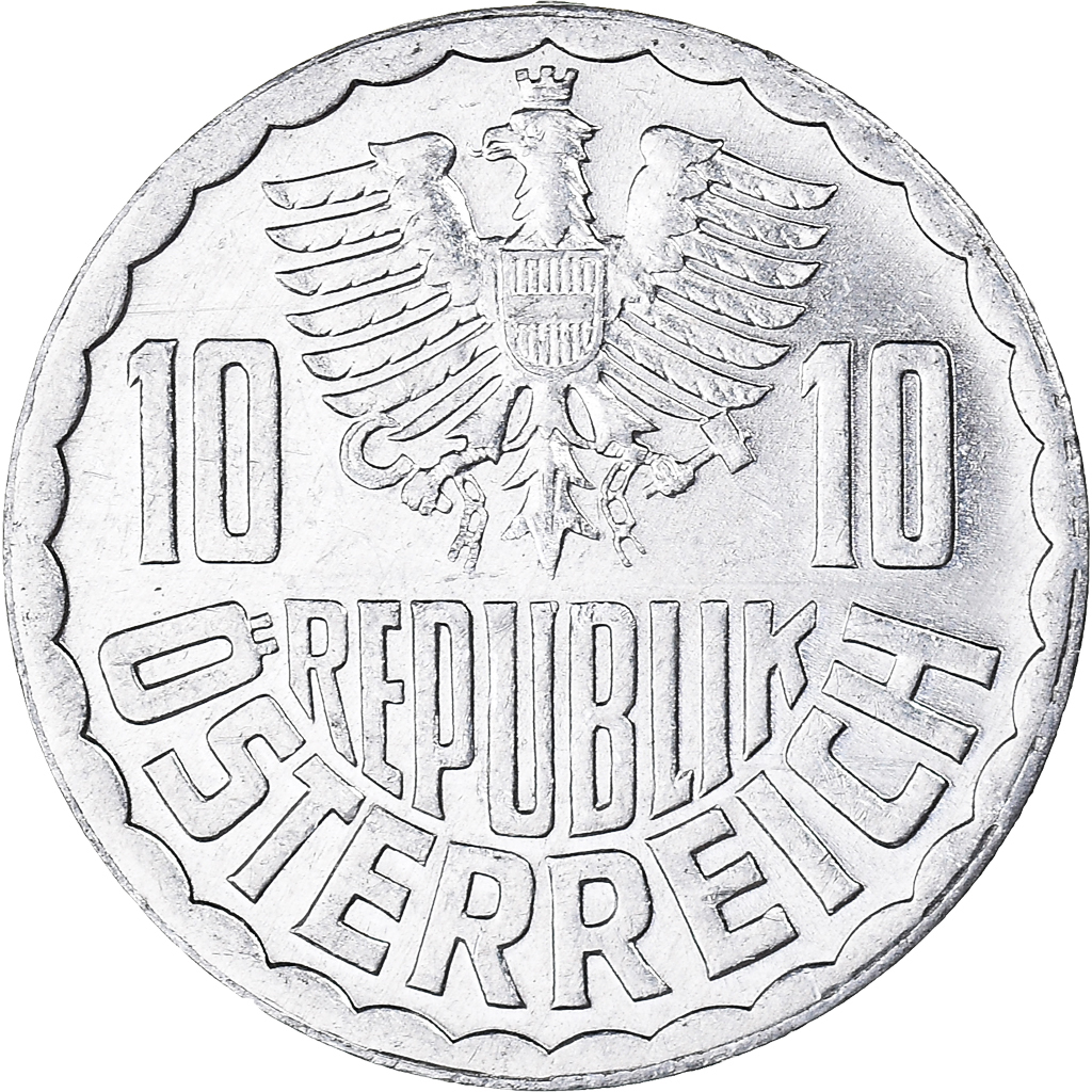 Moneda, Austria, 10 Groschen, 1997