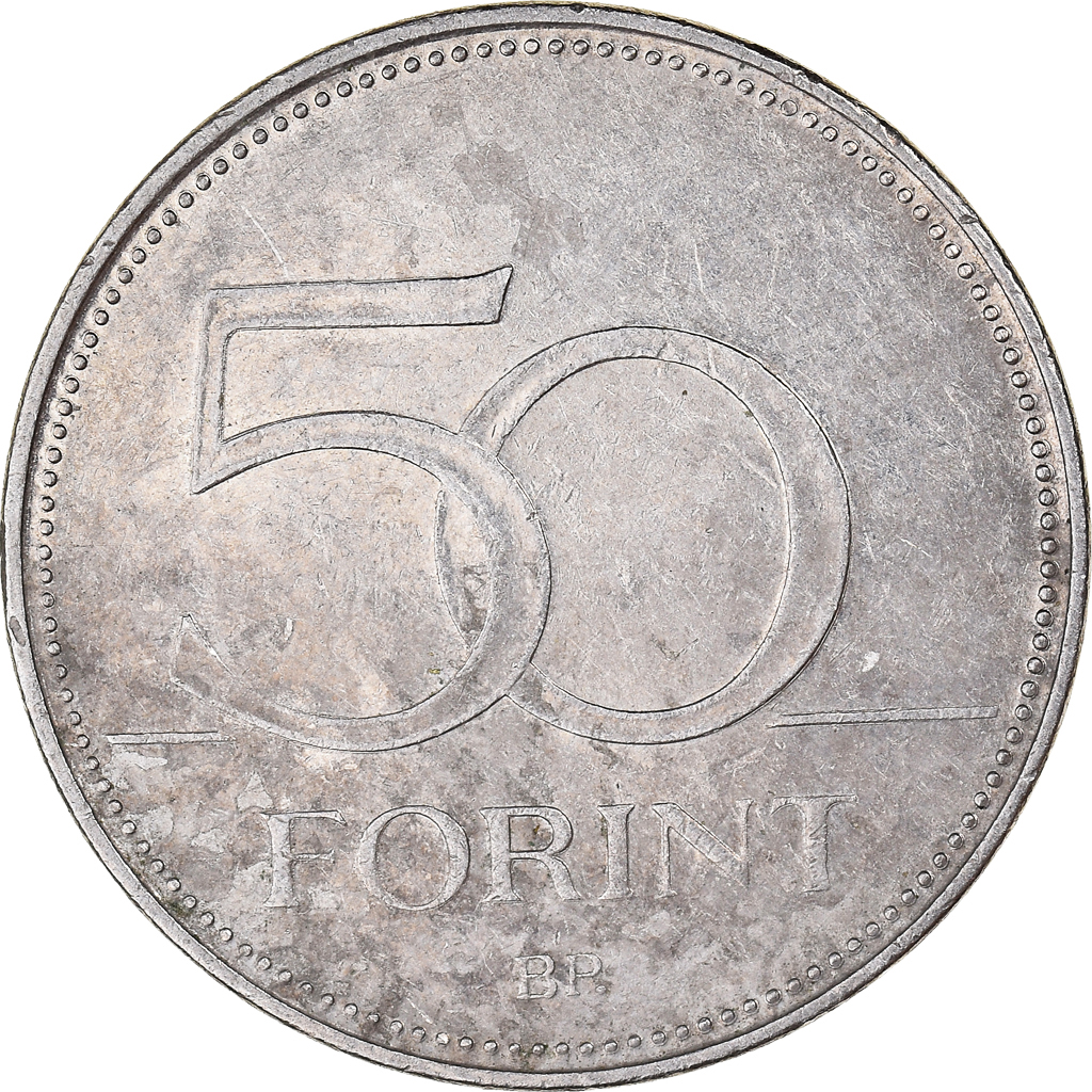 Moneda, Hungría, 50 Forint, 2003