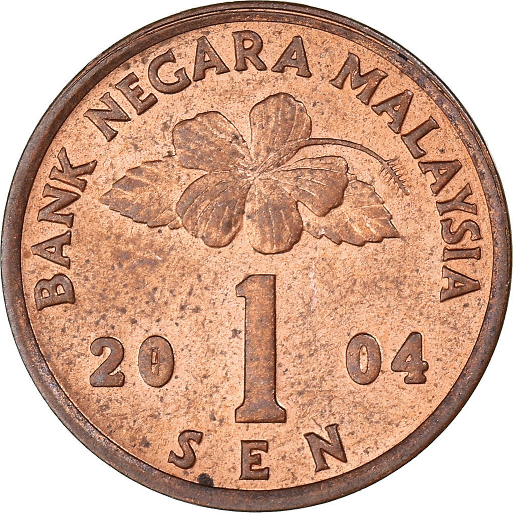 Moneda, Malasia, Sen, 2004