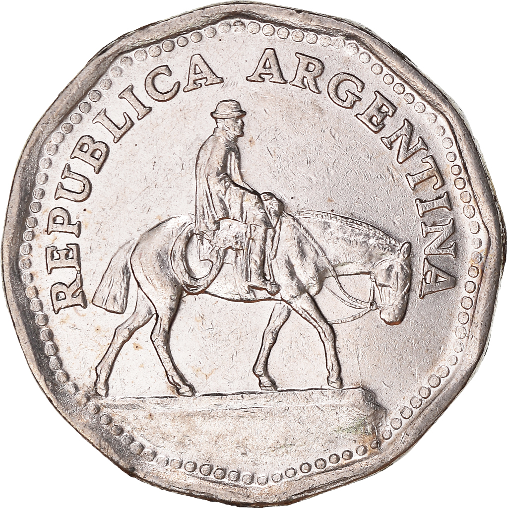 Coin, Argentina, 10 Pesos, 1962