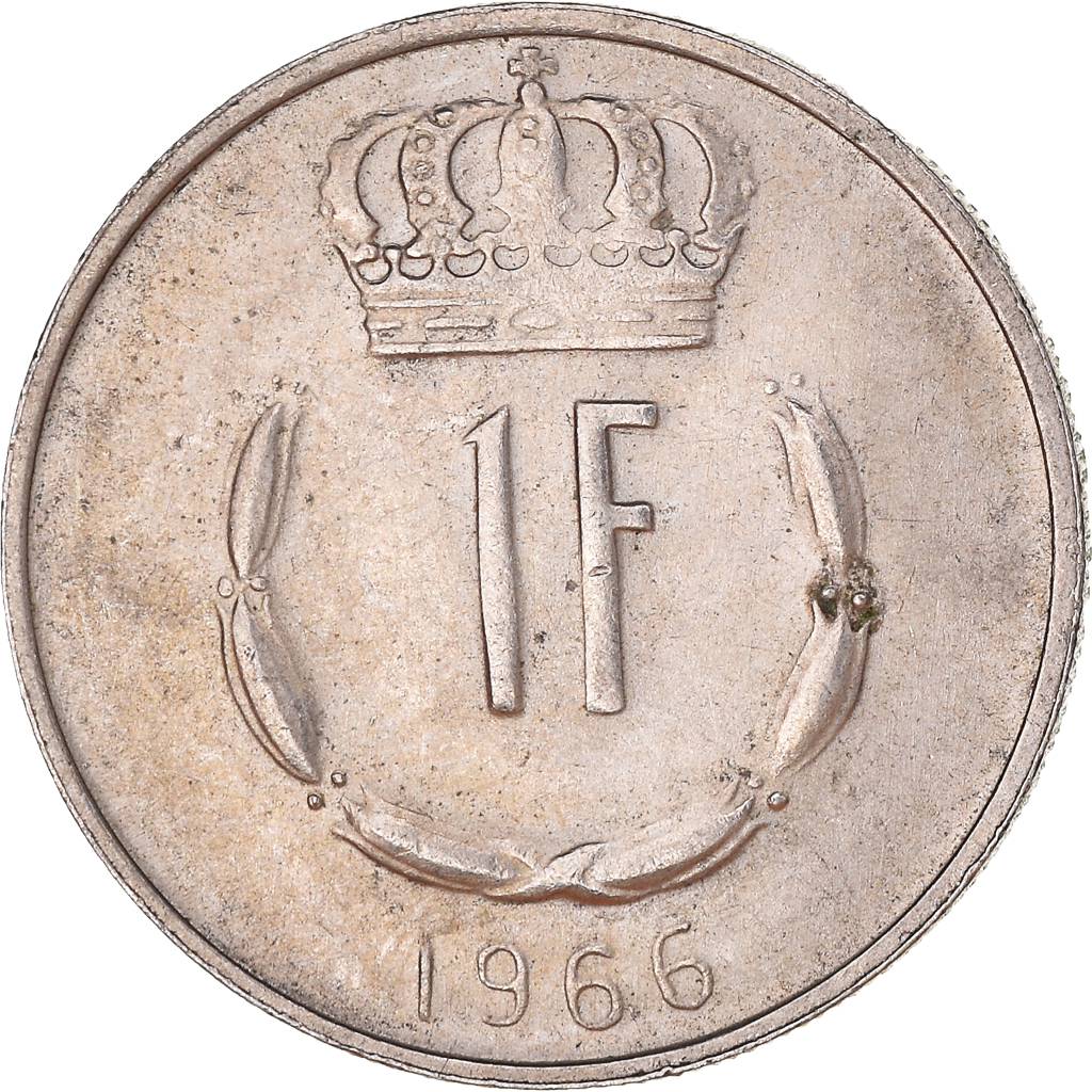 Moneda, Luxemburgo, Franc, 1966