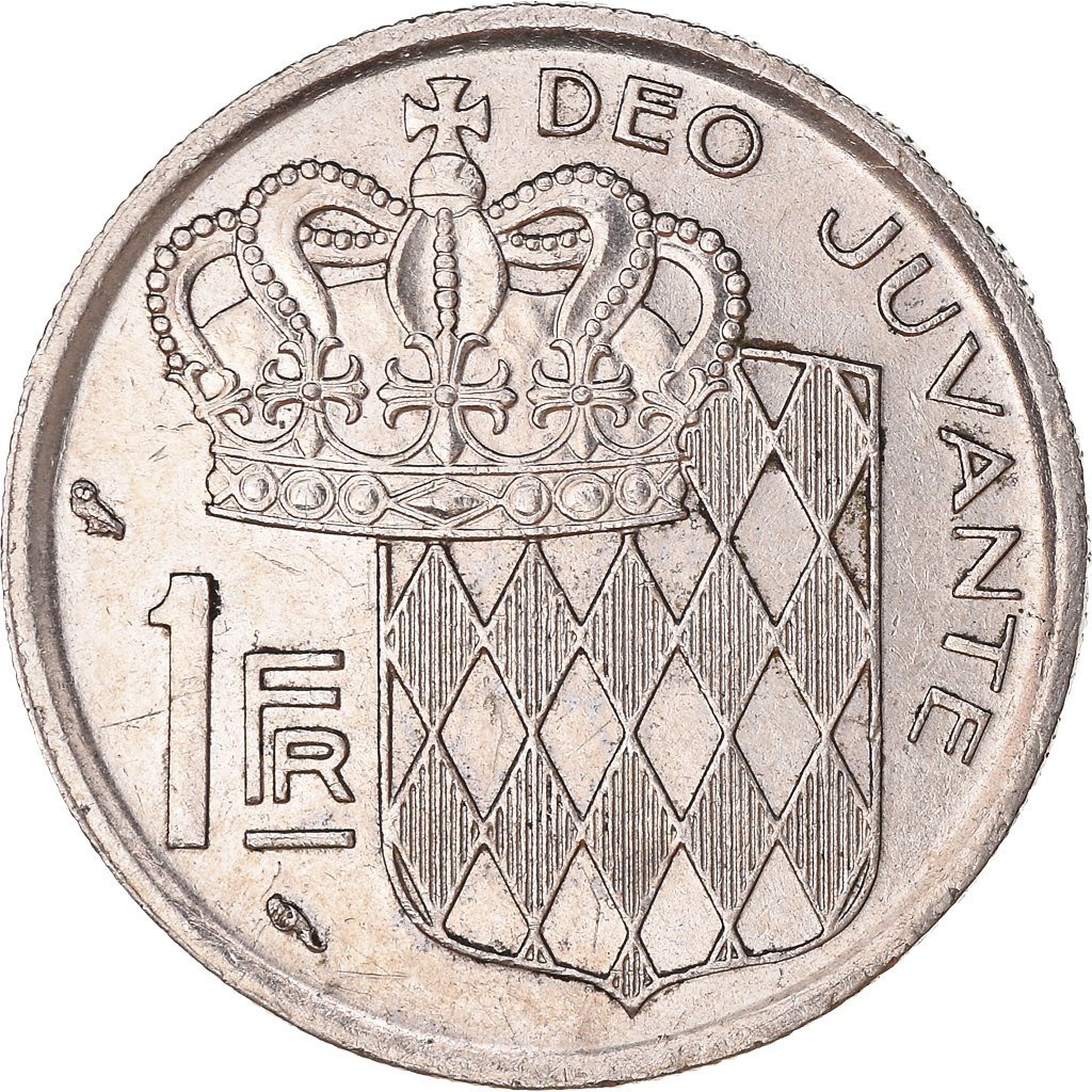 Moneda, Mónaco, Franc, 1968
