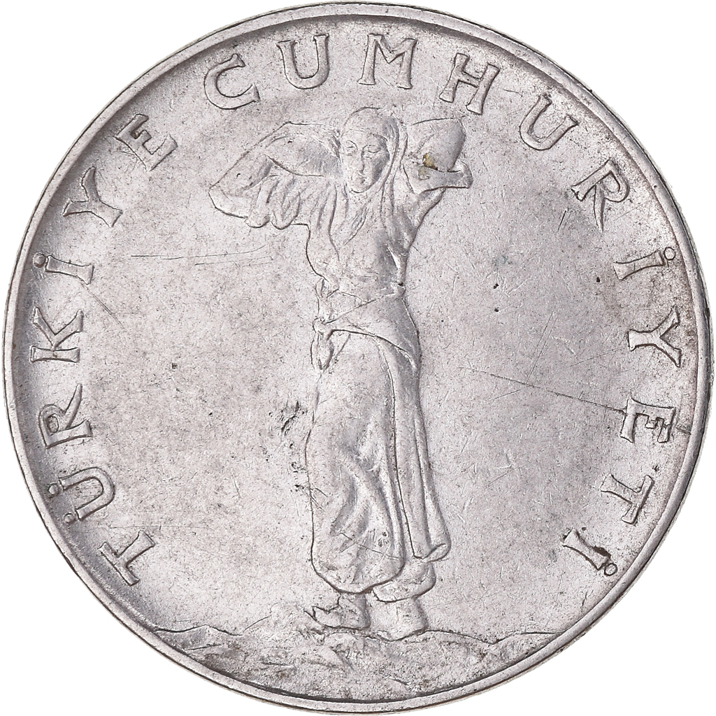 Moneda, Turquía, 25 Kurus, 1963