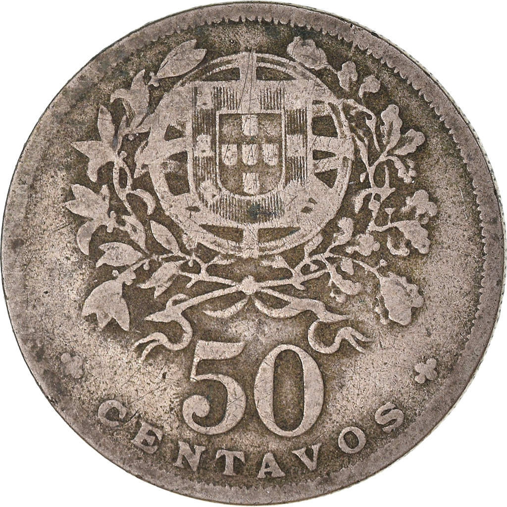 Moneda, Portugal, 50 Centavos, 1931
