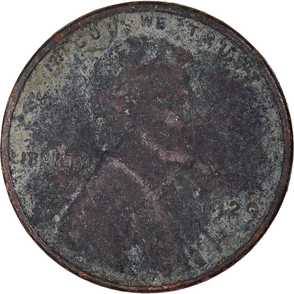 Moneda, Estados Unidos, Cent, 1920
