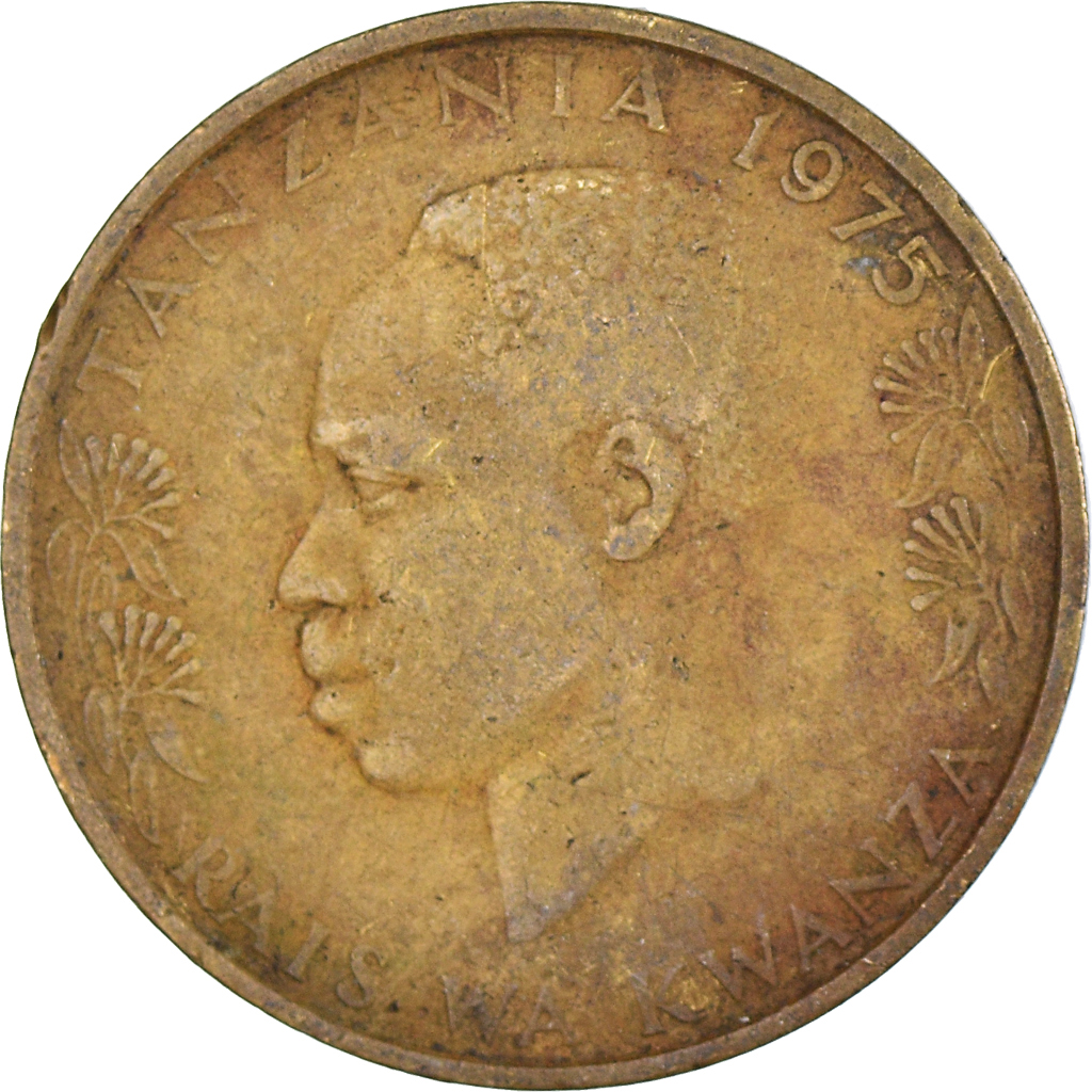 Coin, Tanzania, 20 Senti, 1975