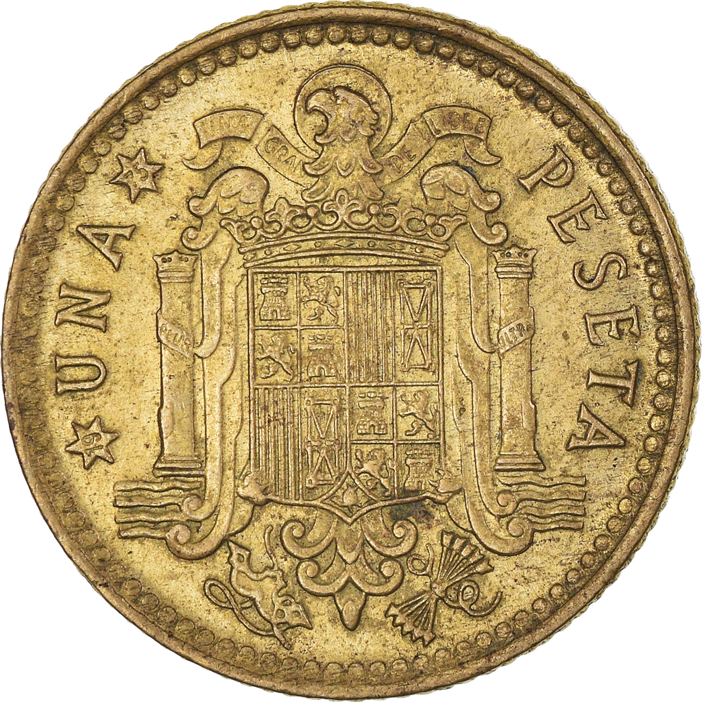 Moneda, España, Peseta, 1966 (1975)