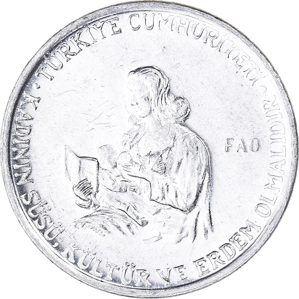 Coin, Turkey, 10 Kurus, 1976 Asian and Middle Eastern Coins