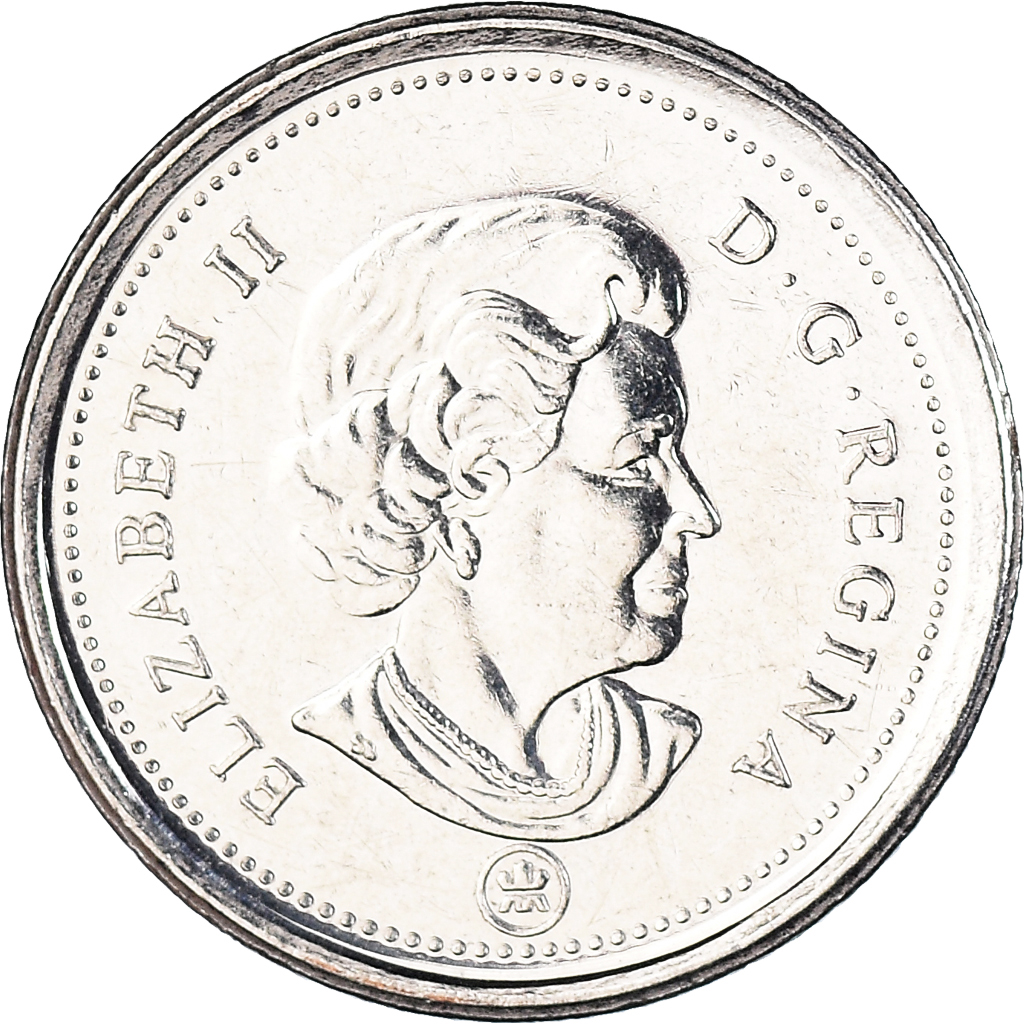 Moneda, Canadá, 10 Cents, 2012