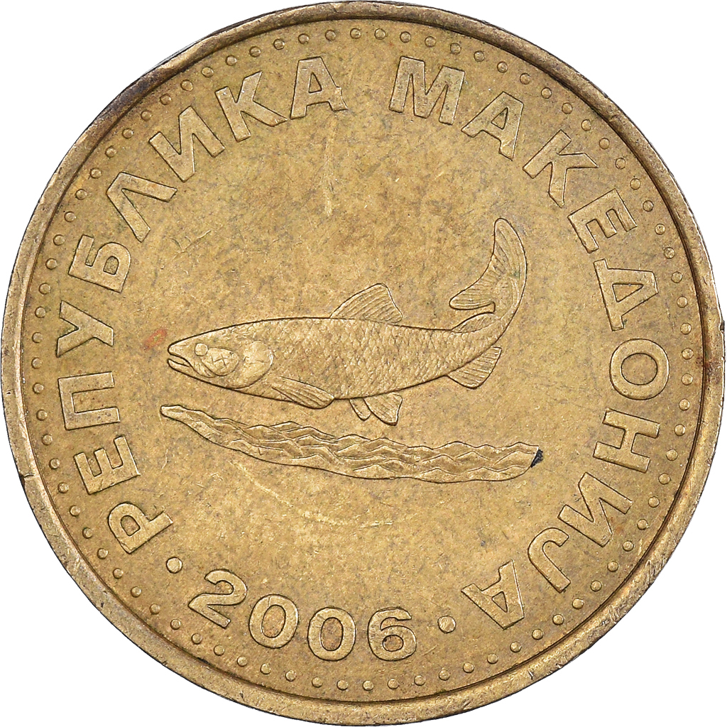 Moneda, Macedonia, 2 Denari, 2006